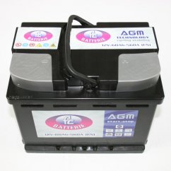 Serie Start & Stop - Batteria AGM 60 Ah